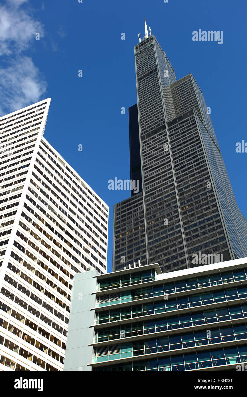 Willis Tower Chicago Stock Photo