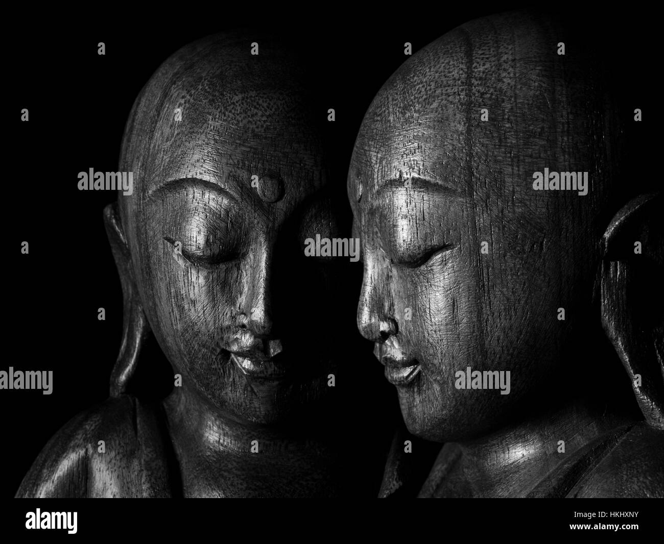 Ksitigarbha sculpture 地藏王/菩薩/地藏王菩薩/地藏菩薩/像 Stock Photo