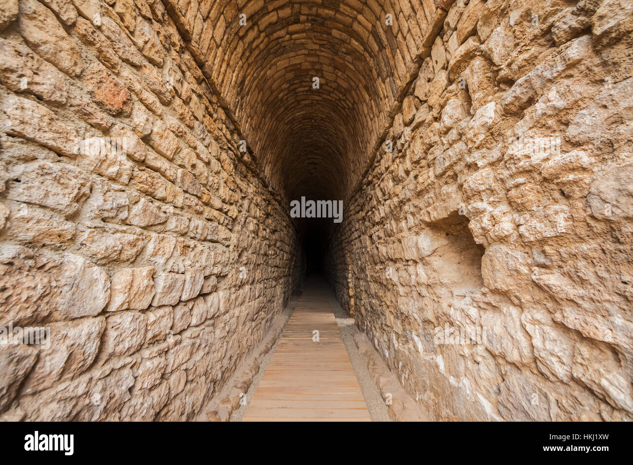 Passageway, Takht-e Soleyman; West Azarbaijan, Iran Stock Photo