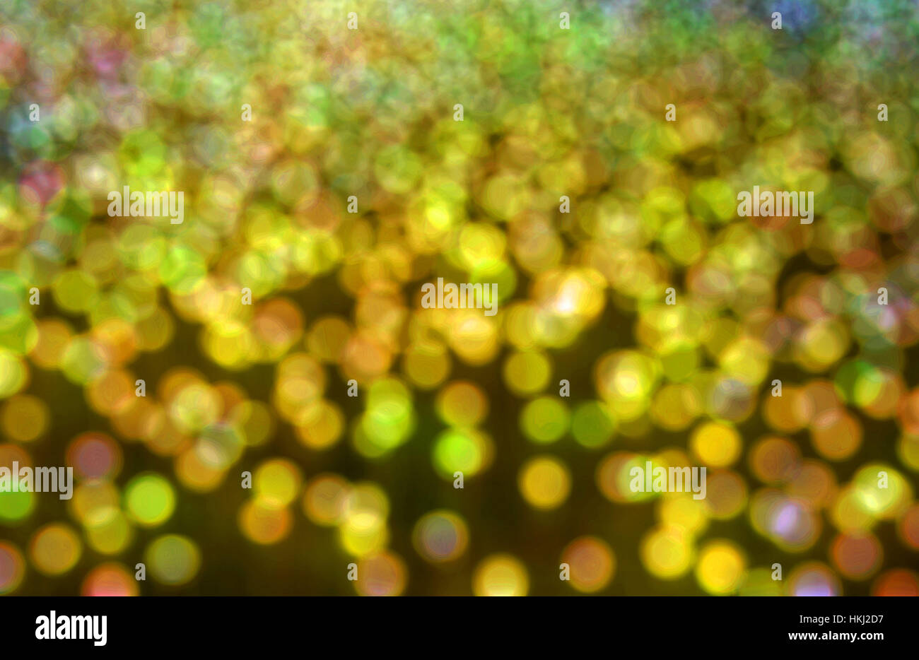Abstract  background with colorful bokeh lights. Festive holiday party background. Stock Photo