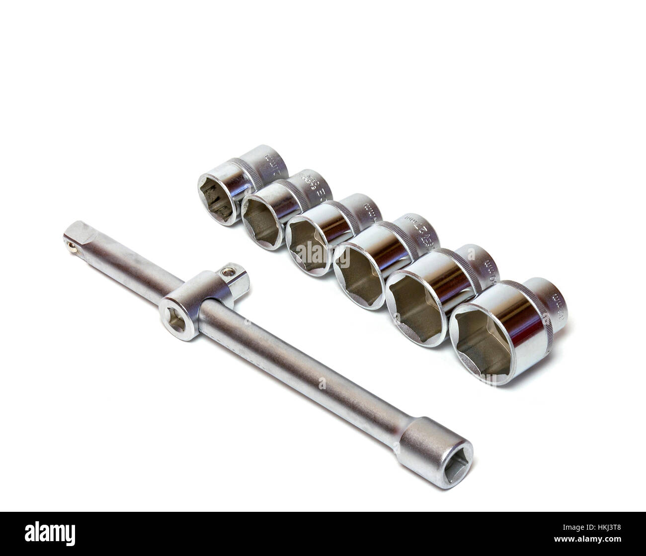 It is lying on a white background hand tools for loosening and