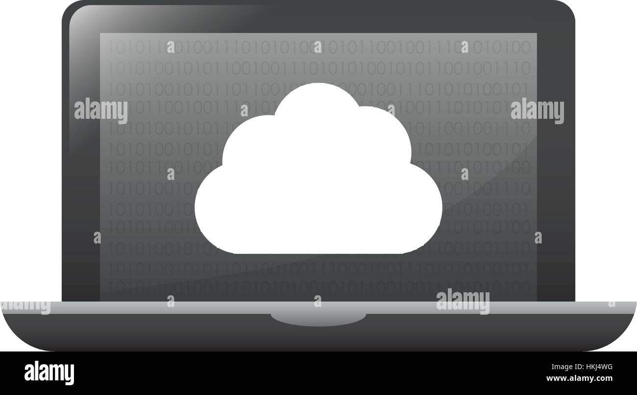 cloud storage related icons image vector illustration design Stock ...