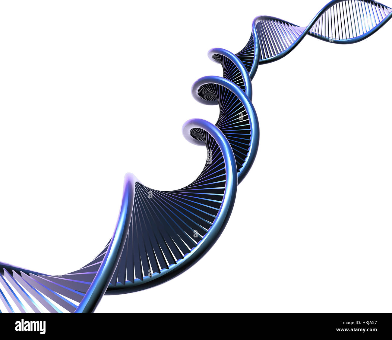 Illustration of a Dna Stock Photo - Alamy