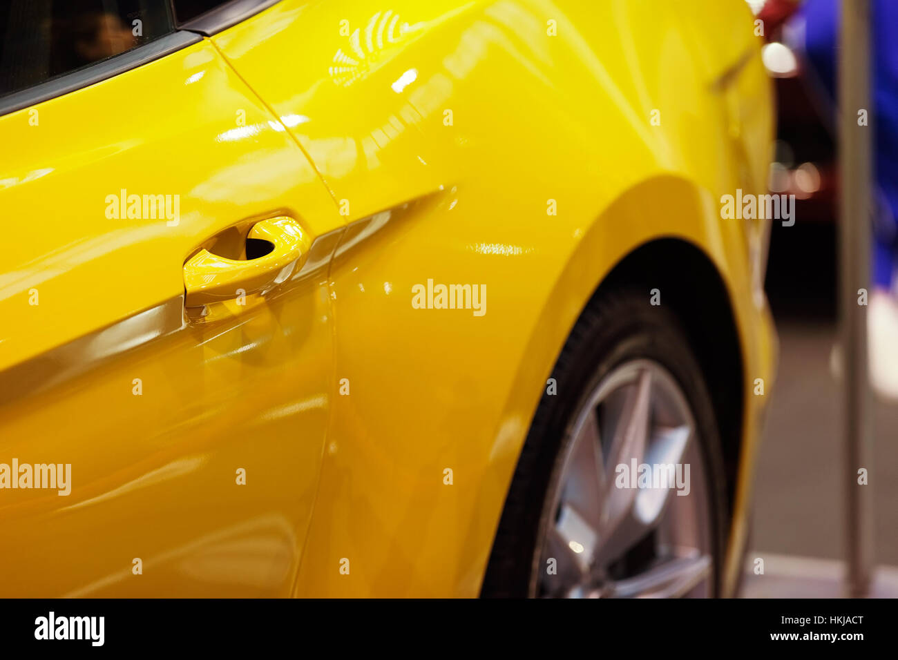 parts for motor vehicles and bicycles, note shallow depth of field