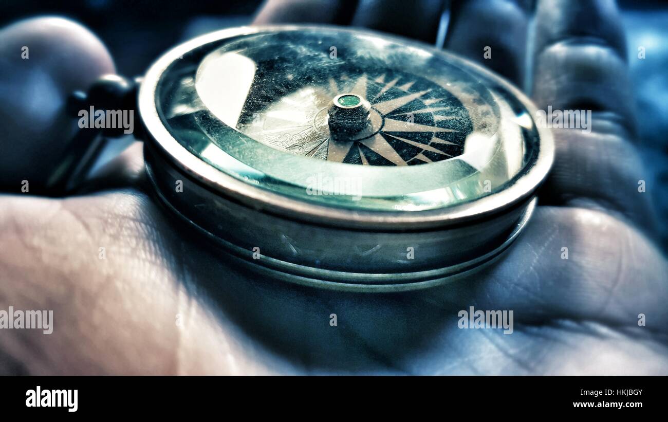 Navigating with compass hi-res stock photography and images - Alamy