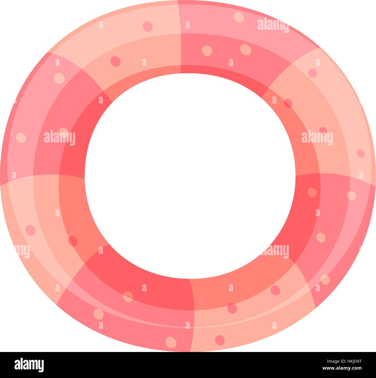 Floating ring in pink color illustration Stock Vector Image & Art - Alamy