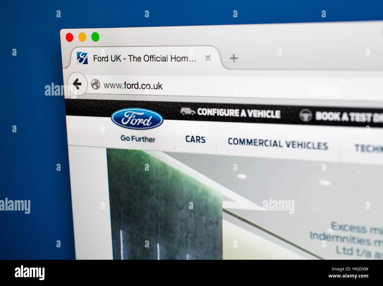 Ford motor company advertising High Resolution Stock Photography and