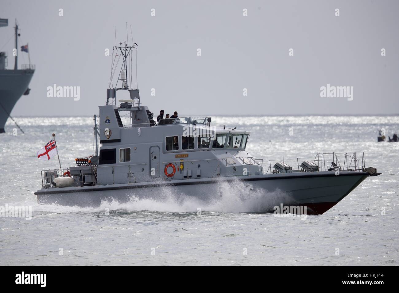 HMS Smiter Archer-class patrol vessel Stock Photo
