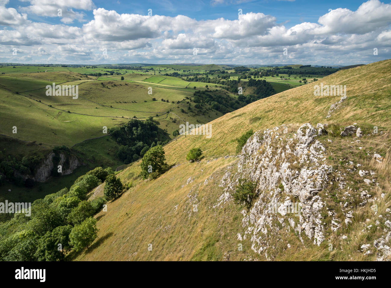 Hillside steep slope limestone hi-res stock photography and images