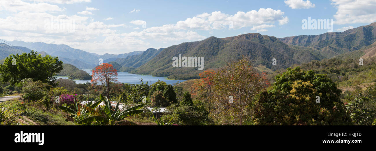 Scenic view of mountain, Caripe, Monagas, Venezuela Stock Photo