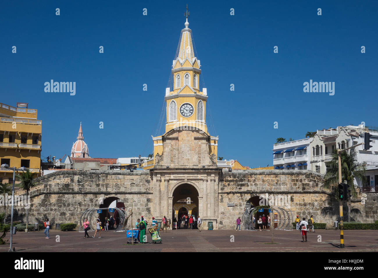 Clock tower cartagena hires stock photography and images Alamy
