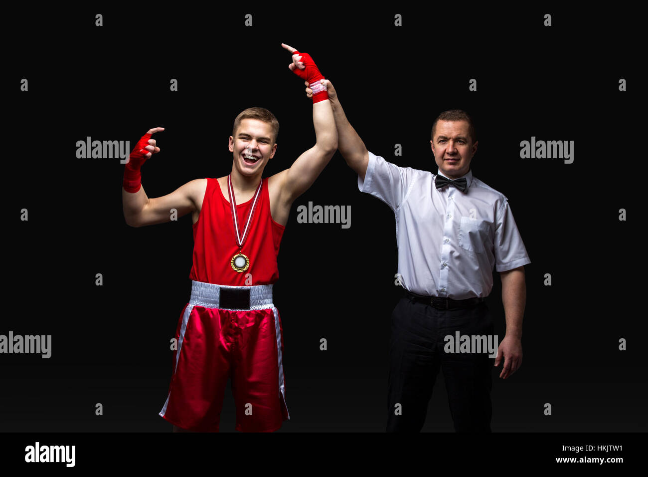 Boxing referee hires stock photography and images Alamy