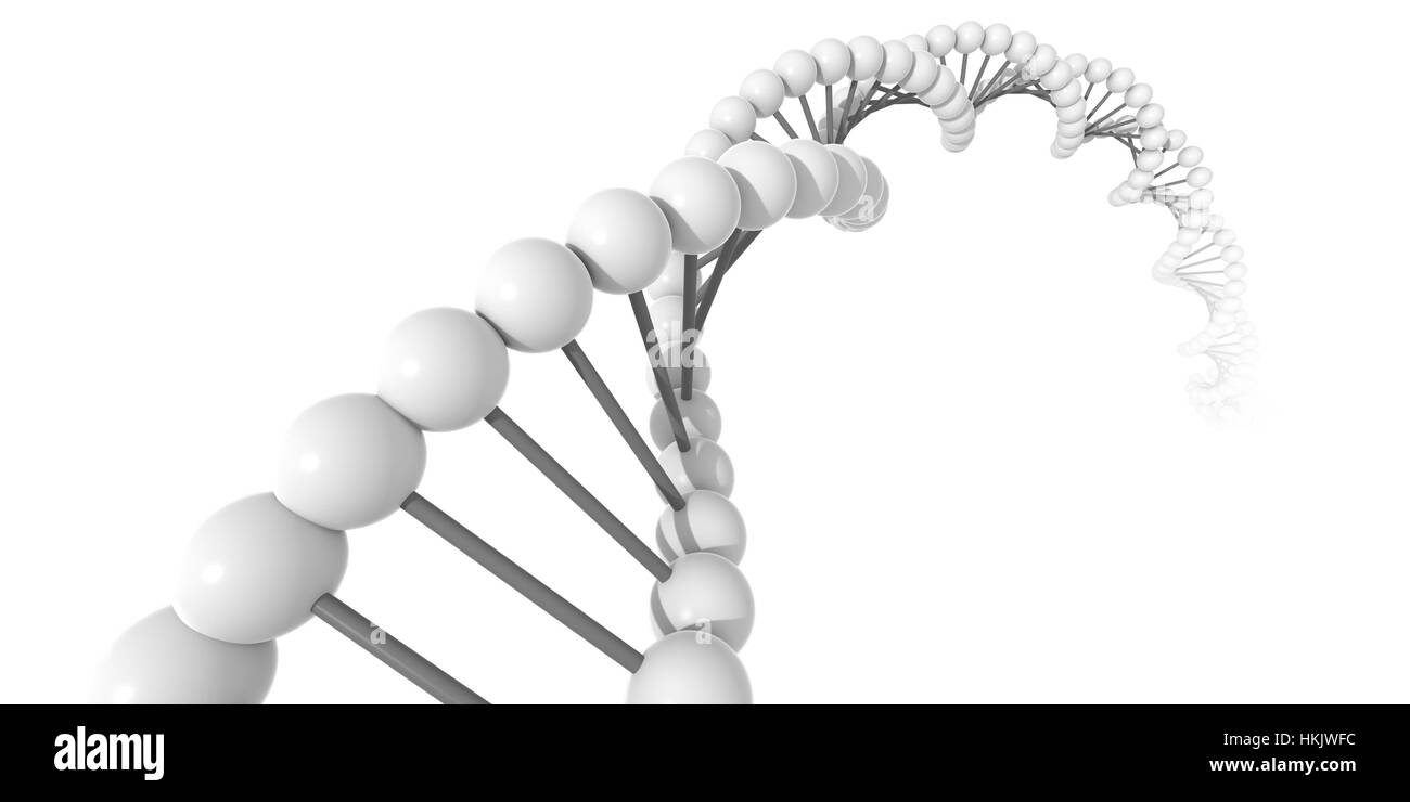 Illustration of a Dna Stock Photo - Alamy