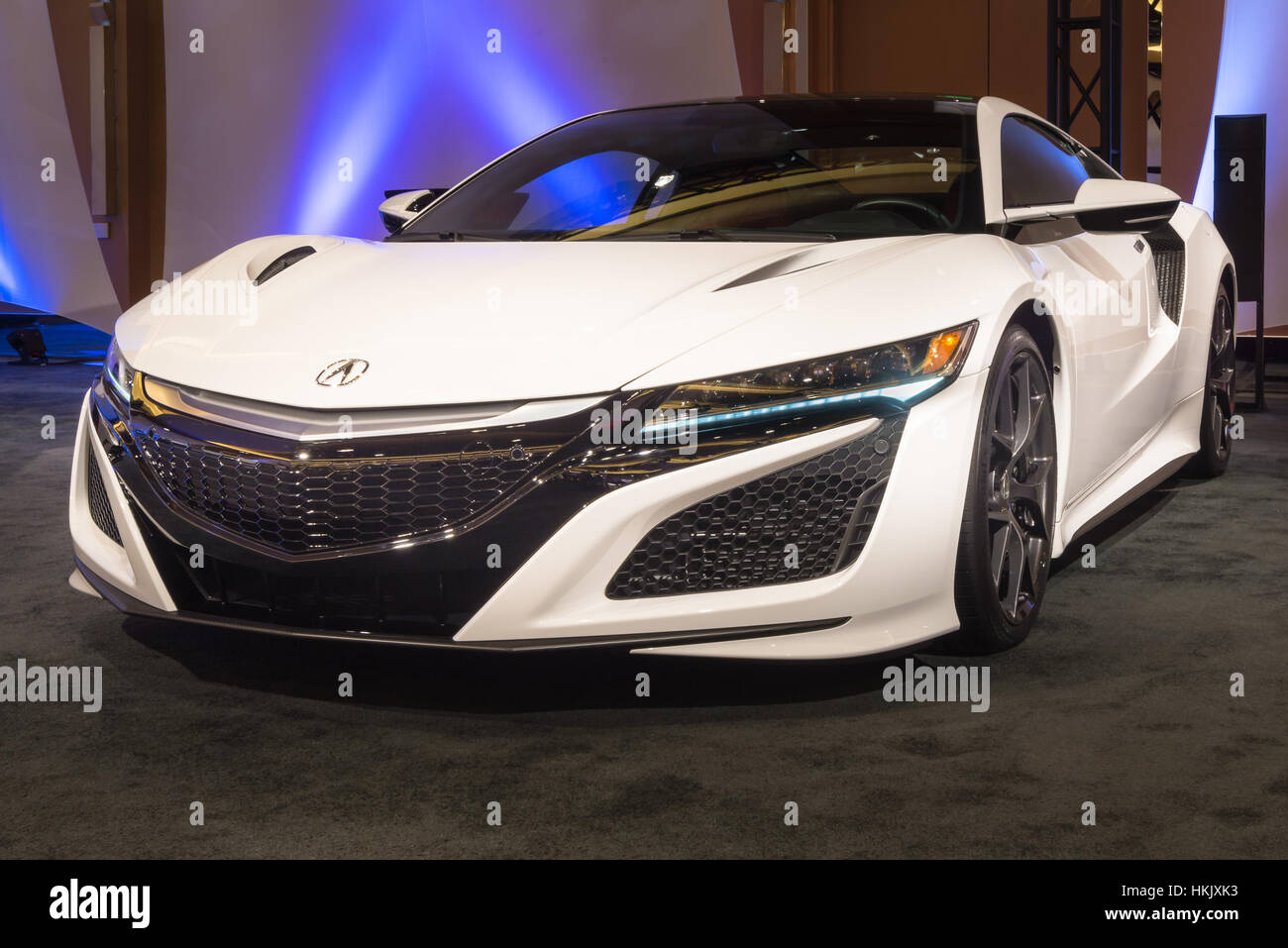 Detroit, MI, USA - January 10, 2016: A 2016 Acura NSX at The Gallery, an  event sponsored by the North American International Auto Show (NAIAS Stock  Photo - Alamy, image size:1300x957