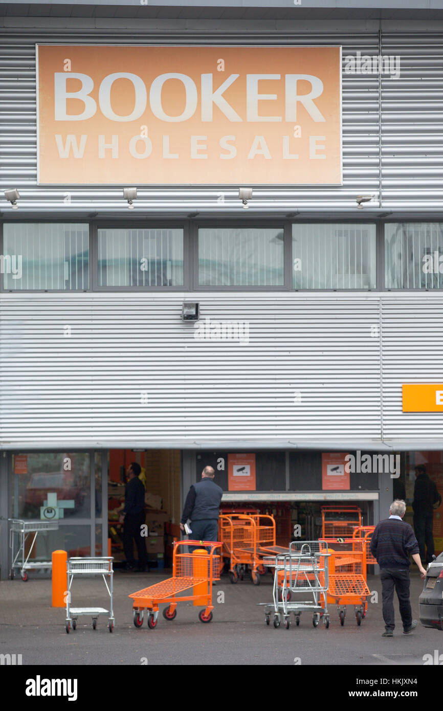 The UK’s biggest food wholesaler, Booker Group,cash and carry