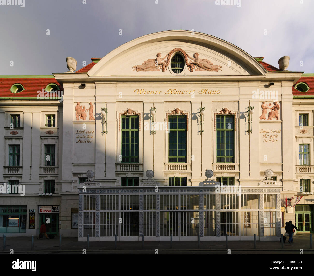 Wien, Vienna: Wiener Konzerthaus (concert hall), 03., Wien, Austria Stock Photo