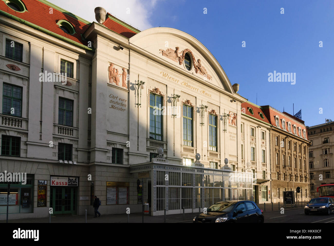 Wien, Vienna: Wiener Konzerthaus (concert hall), 03., Wien, Austria Stock Photo