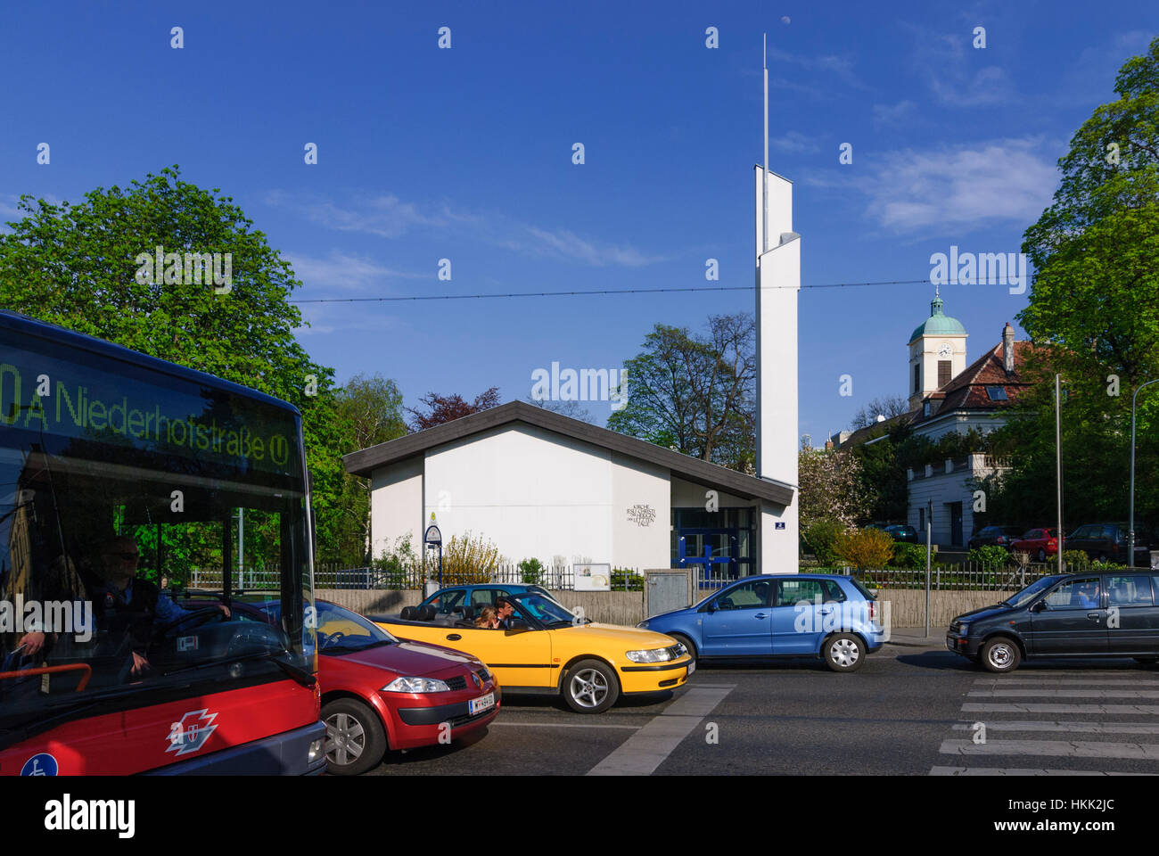 Wien, Vienna: Kirche Jesu Christi der Heiligen der letzten Tage (Mormonen), 19., Wien, Austria Stock Photo