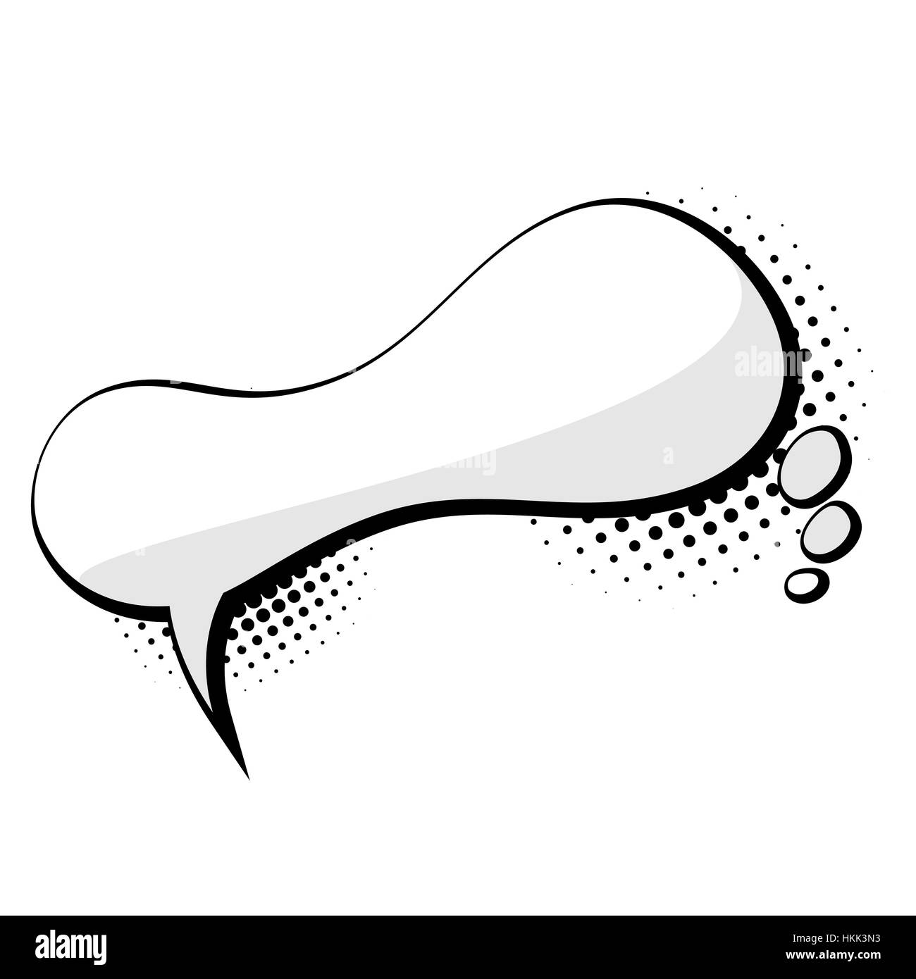Blank comic speech abstract cloud bubble Stock Vector Image & Art - Alamy