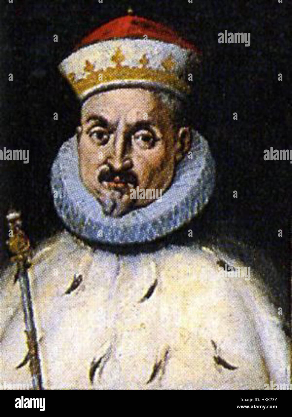 Bernardo Clavarezza's portrayal of a Doge in his traditional ceremonial ...