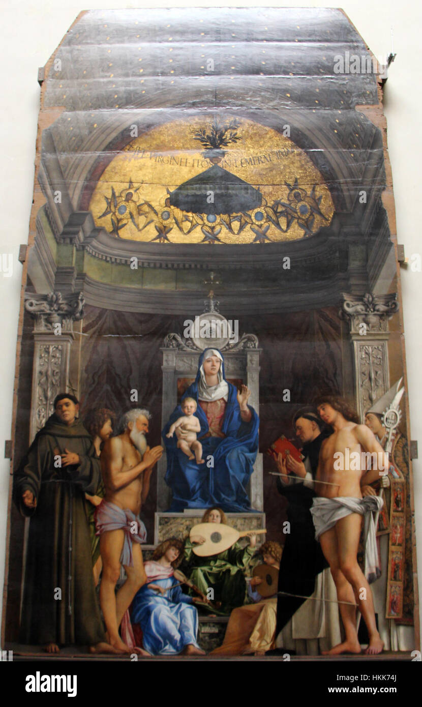 Giovanni Bellini’s 'Pala di S.Giobbe' from circa 1478 is a masterpiece ...