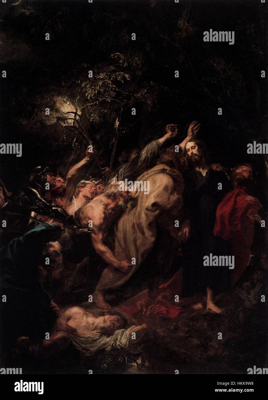 Anthony Van Dyck - The Capture Of Christ - Wga07432 Stock Photo - Alamy