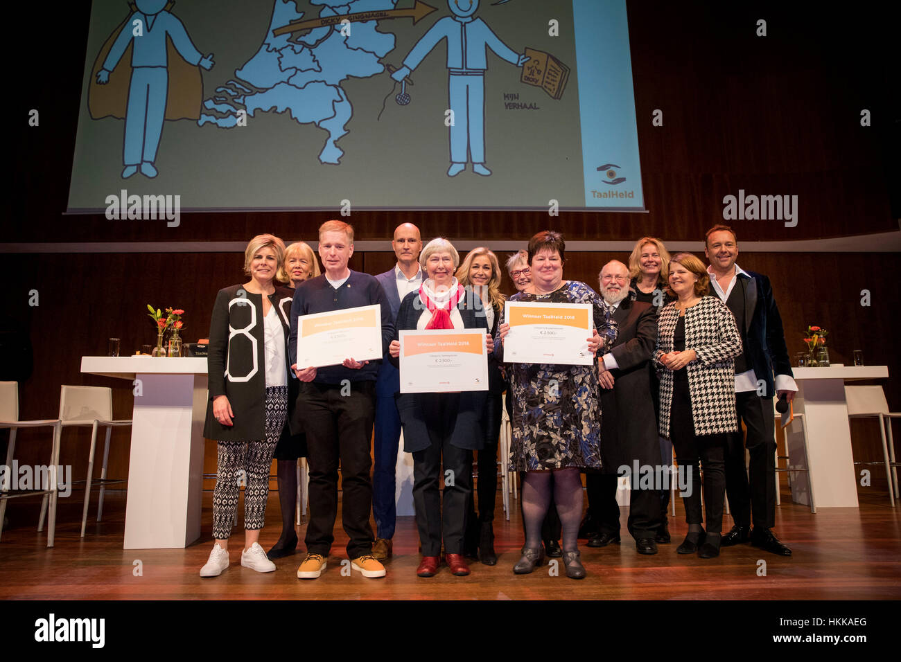 Utrecht, The Netherlands. 26th Jan, 2017. Princess Laurentien attends