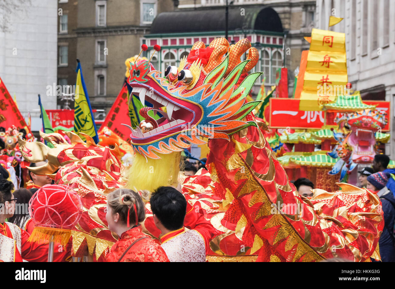 London new year celebration hi-res stock photography and images - Alamy