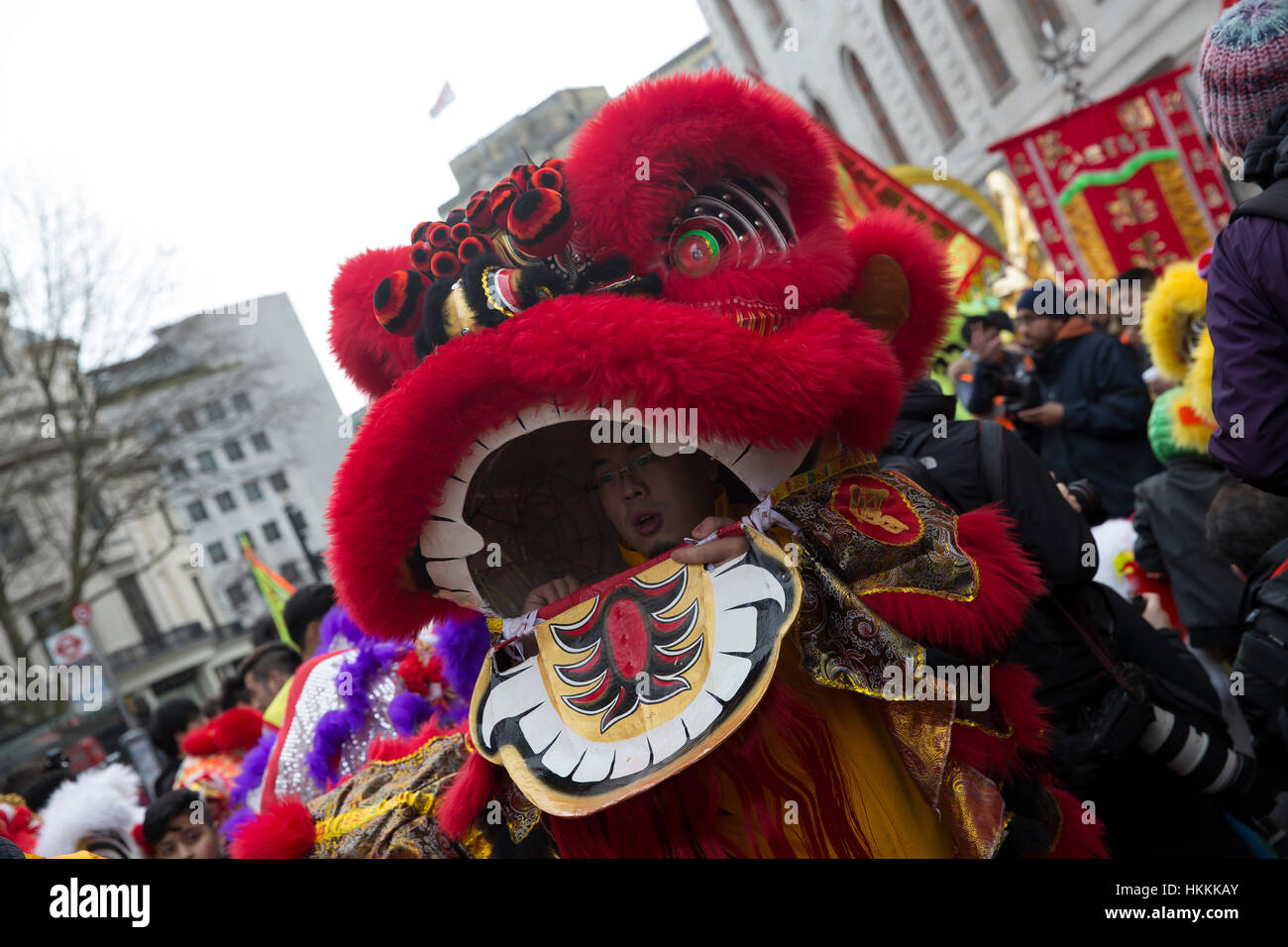Soho,UK,29th January 2017,The Year of the Rooster, Chinese New Year ...