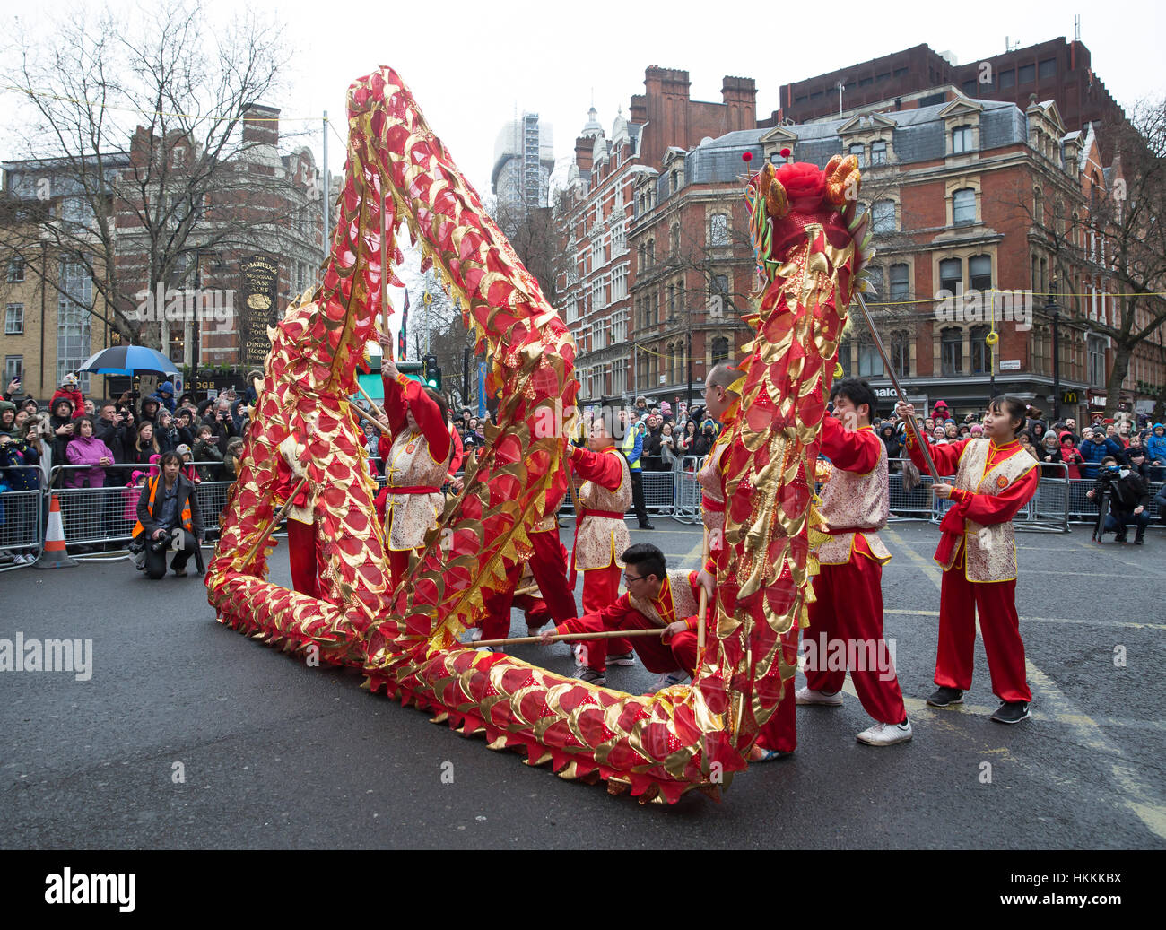 Soho,UK,29th January 2017,The Year of the Rooster, Chinese New Year ...