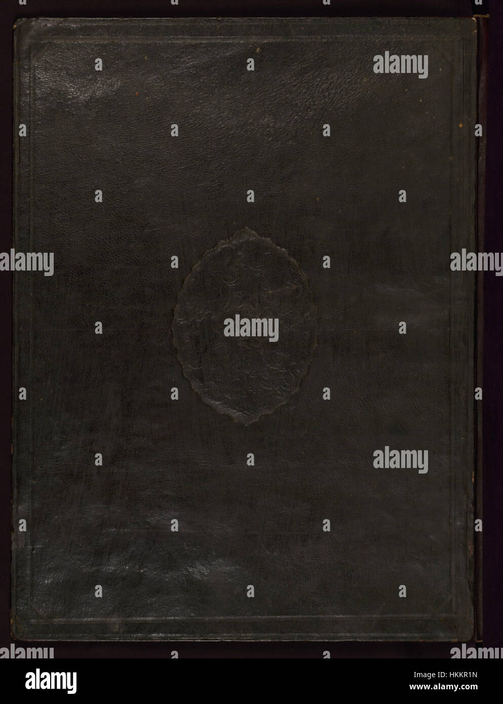 This 15th-century Qur'an binding, attributed to an anonymous artist, showcases intricate craftsmanship and fine leatherwork, serving as both a religious artifact and a piece of Islamic art. Stock Photo