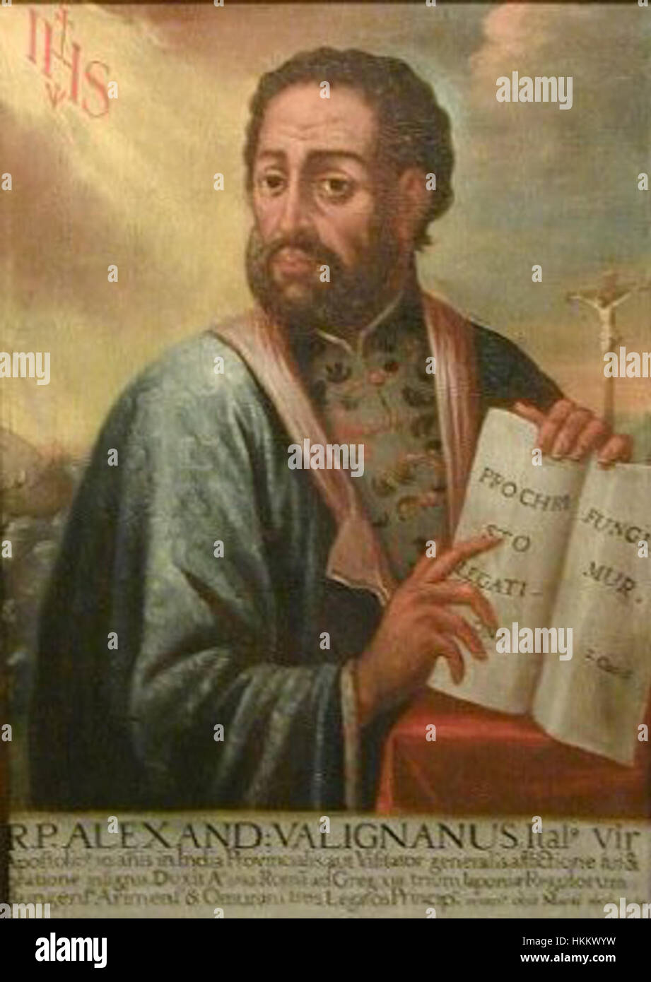 Alessandro Valignano was an Italian Jesuit missionary known for his ...