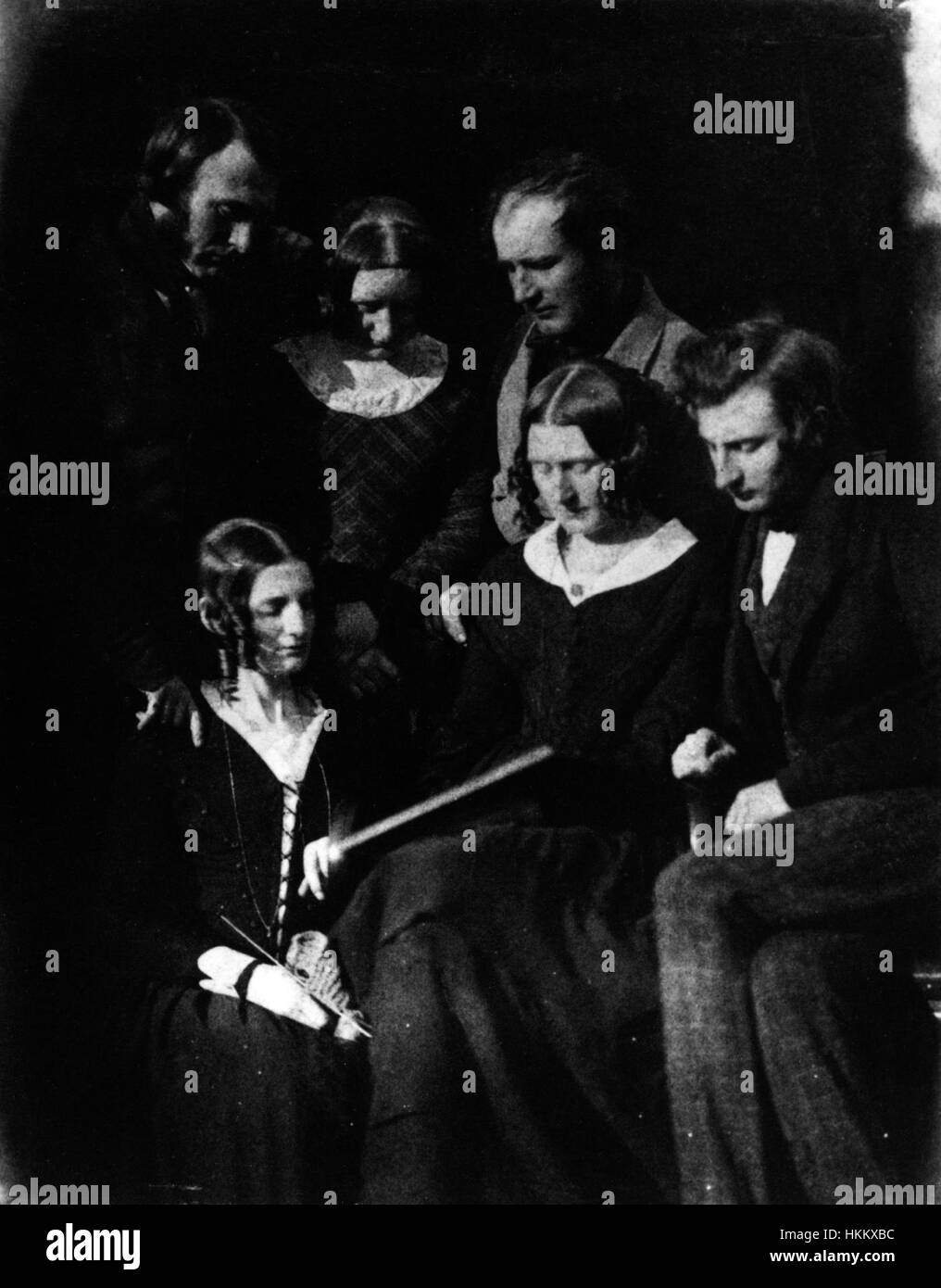 The Adamson Family by Robert Adamson Stock Photo