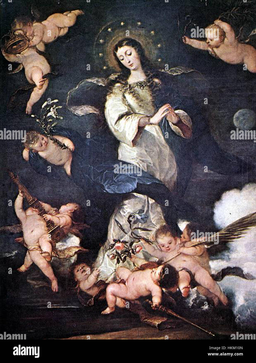 Santa Maria Inmaculada The 'Inmaculada' by Antolinez depicts the Virgin Mary as the Immaculate ...
