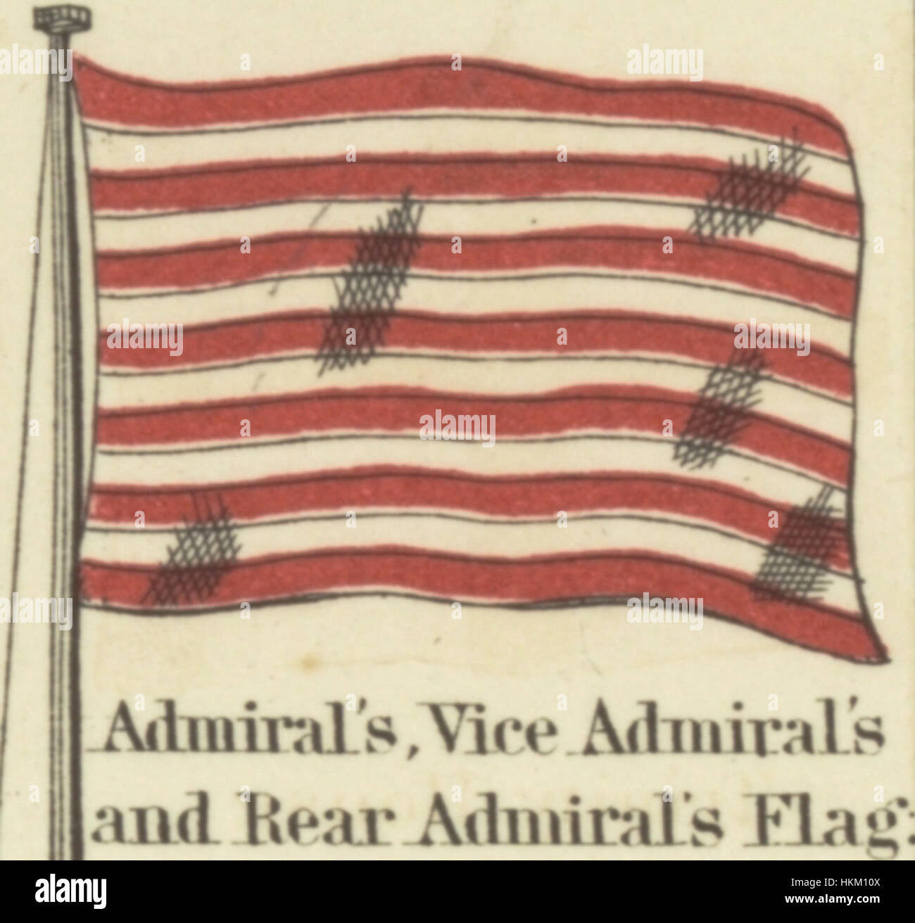 Admiral s Vice Admiral s And Rear Admiral s Flag Johnson s New Chart 