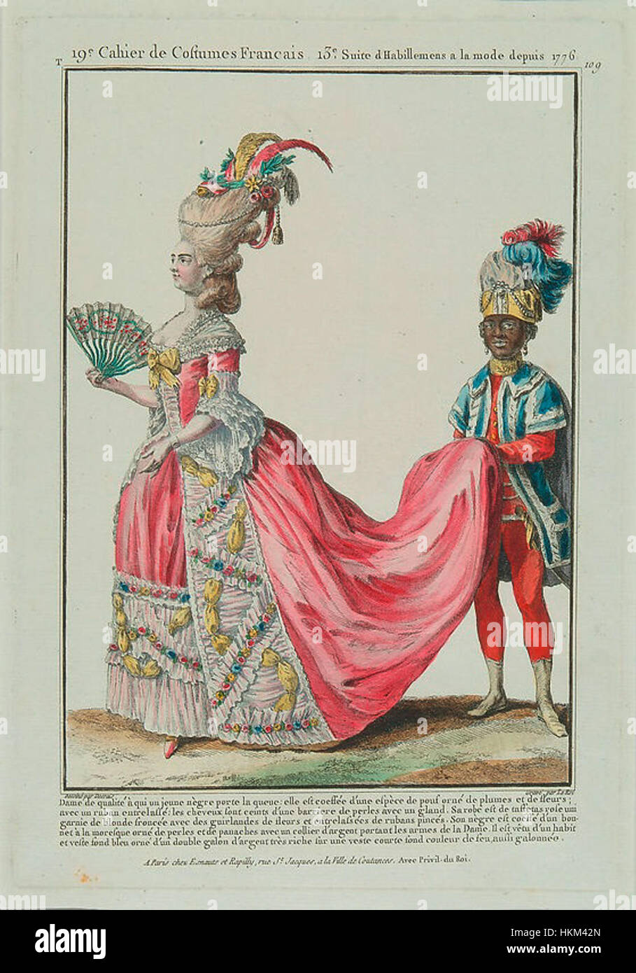 Galerie des Modes' was a French fashion magazine of the late 18th