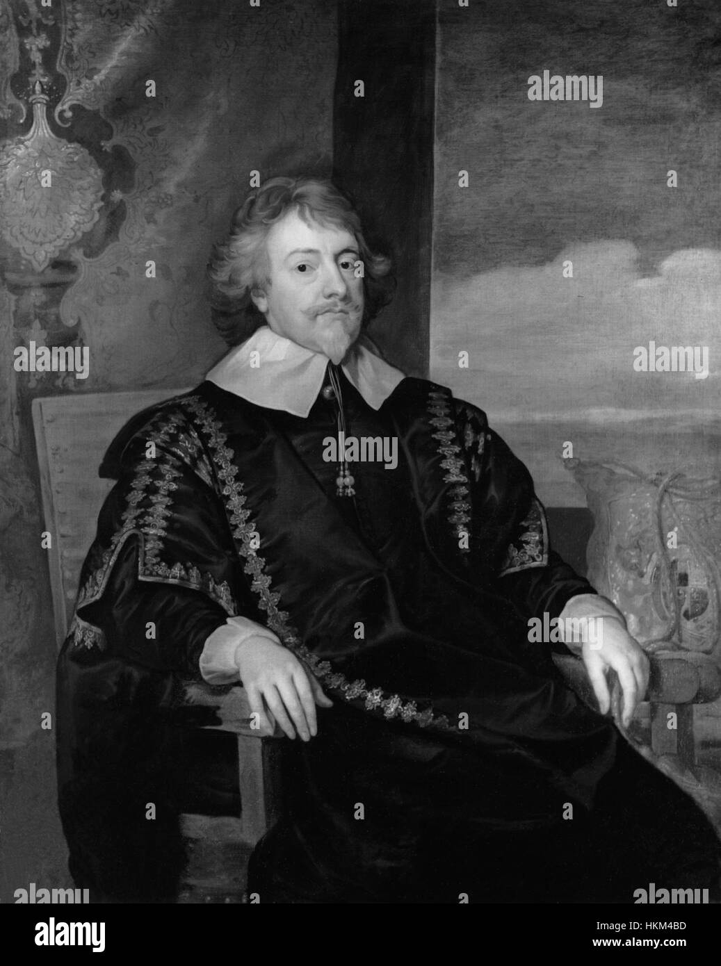 John Finch, 1st Baron Finch by Sir Anthony Van Dyck Stock Photo