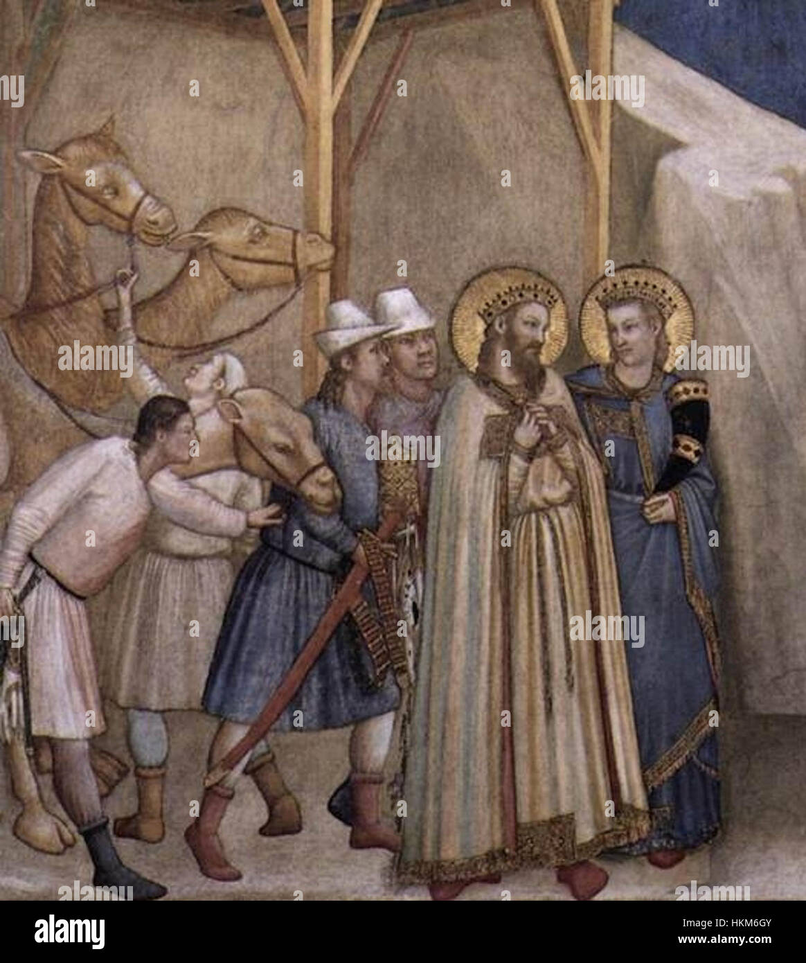 Executed Renaissance This artwork, likely from the Renaissance period, depicts the scene of ...