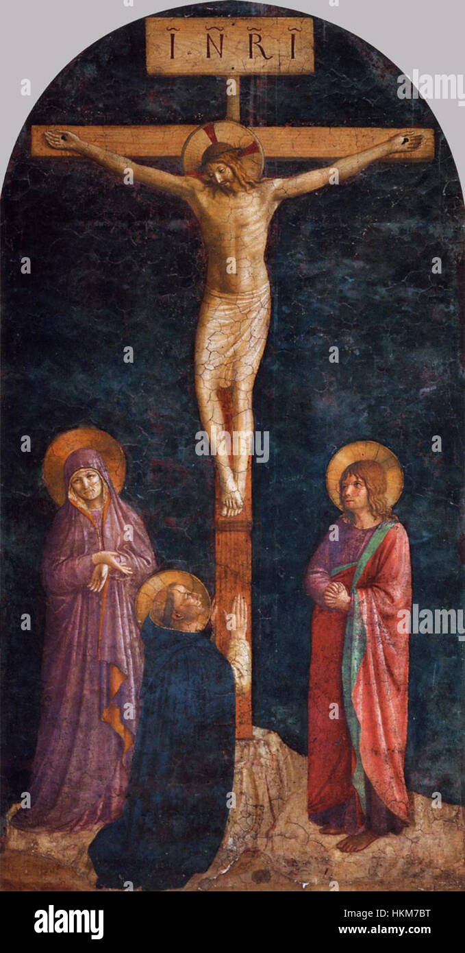Fra angelicos crucifixion hi-res stock photography and images - Alamy
