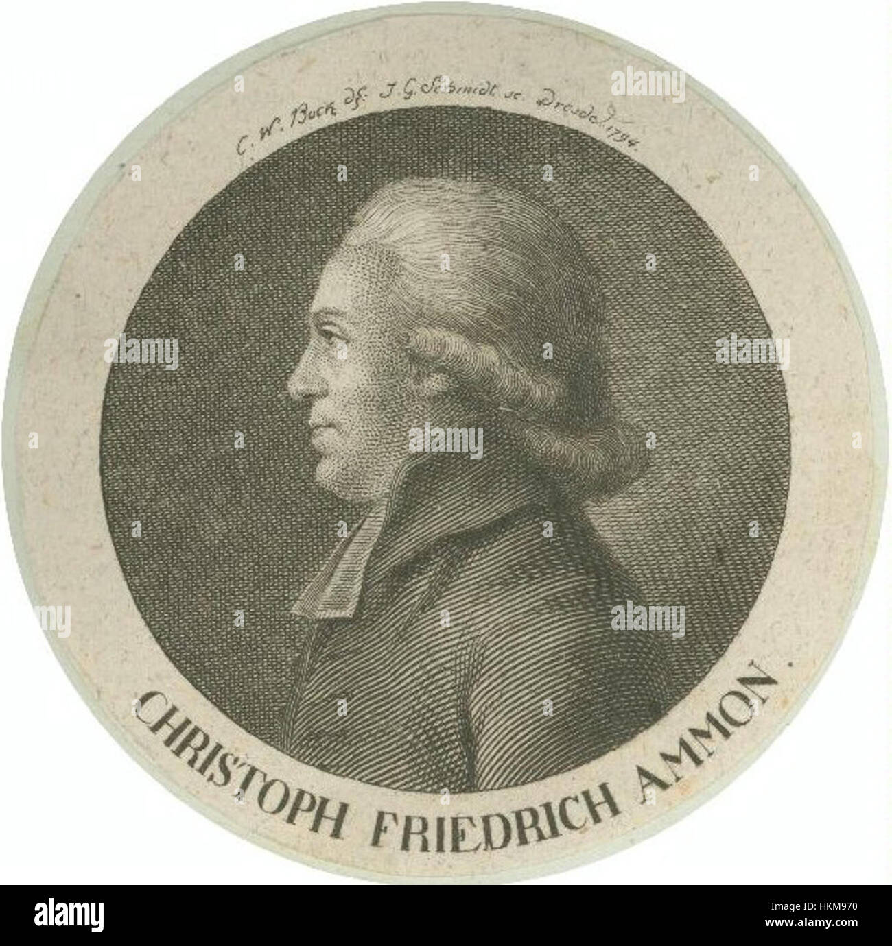 Christoph Friedrich Ammon Stock Photo Alamy