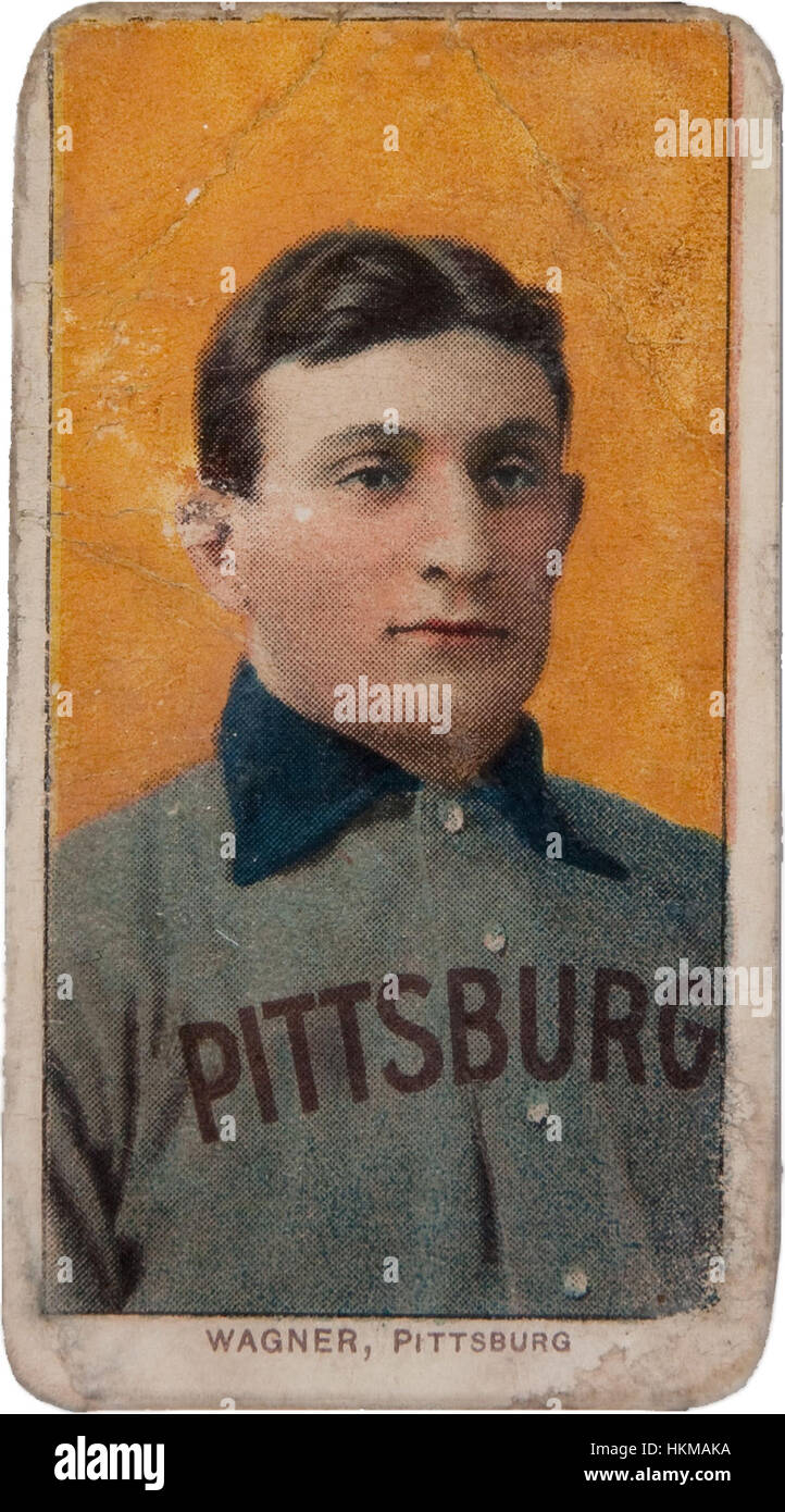 Rare T206 Honus Wagner Baseball card,The Metropolitan Museum of Art in New  York City, USA Stock Photo - Alamy