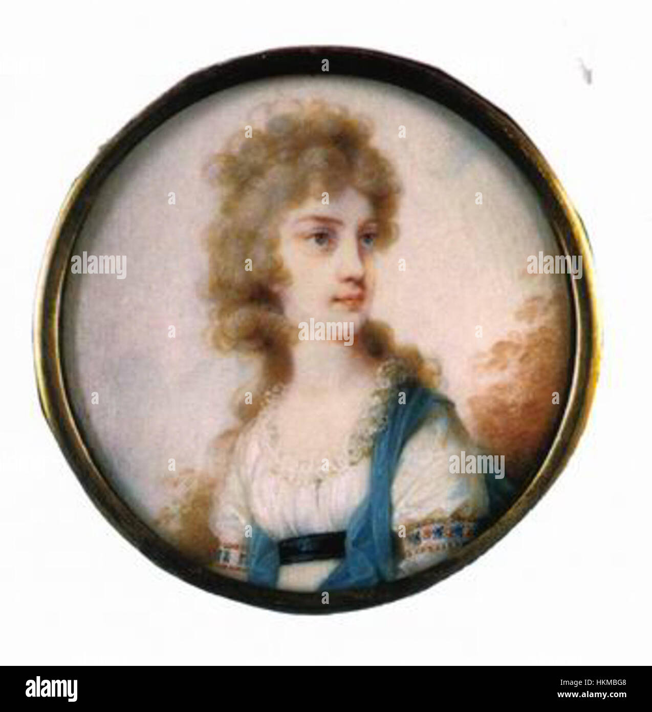 Maria Amalia of Habsburg-Lorraine (1780-1798) Stock Photo