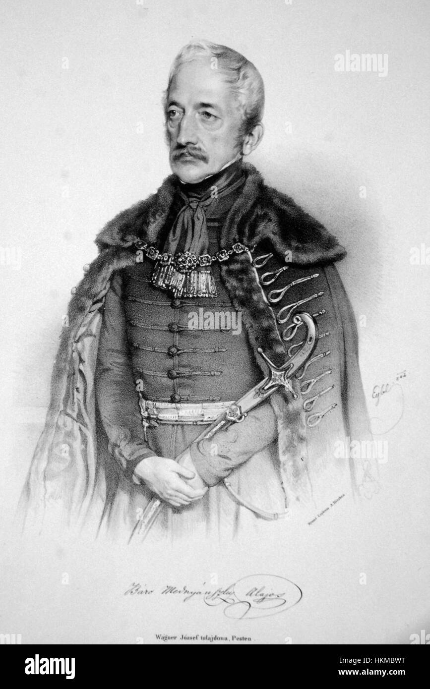 Alois Mednyanszky von Medgyes Litho Stock Photo