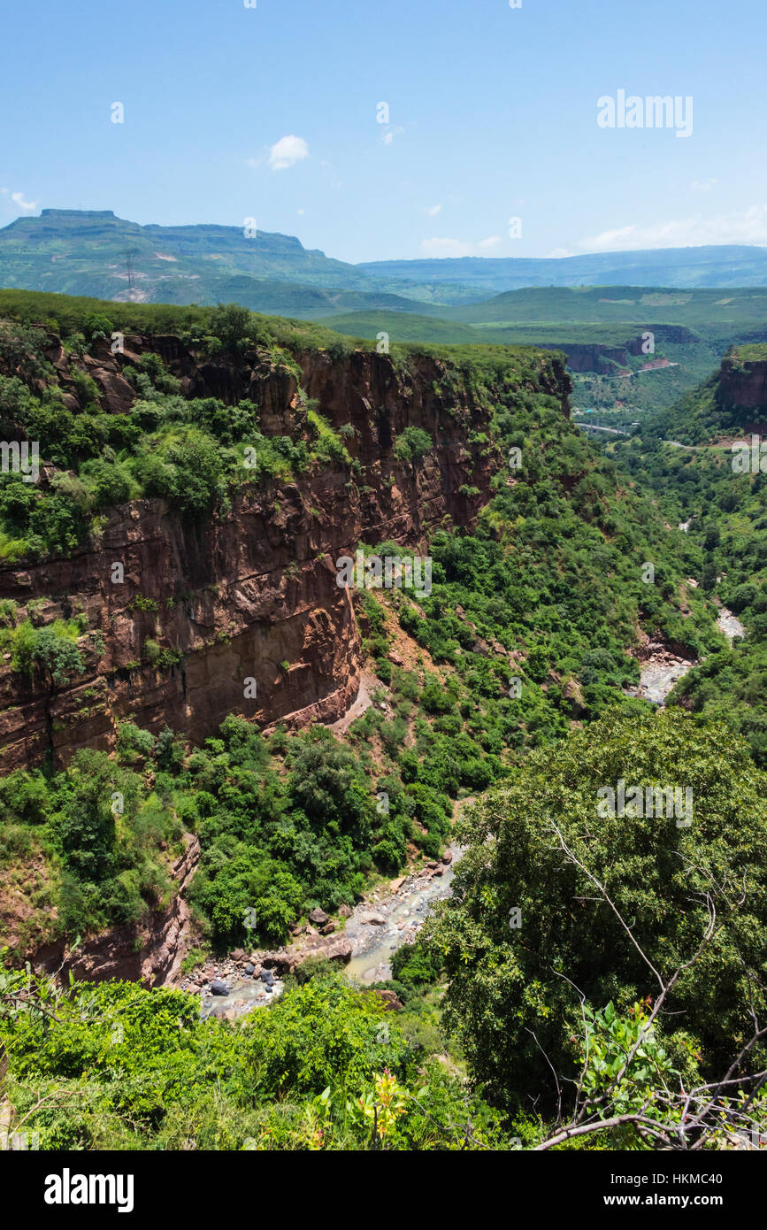 Landscape in Great Blue Nile Bahir Dar, Ethiopia Stock Photo Alamy