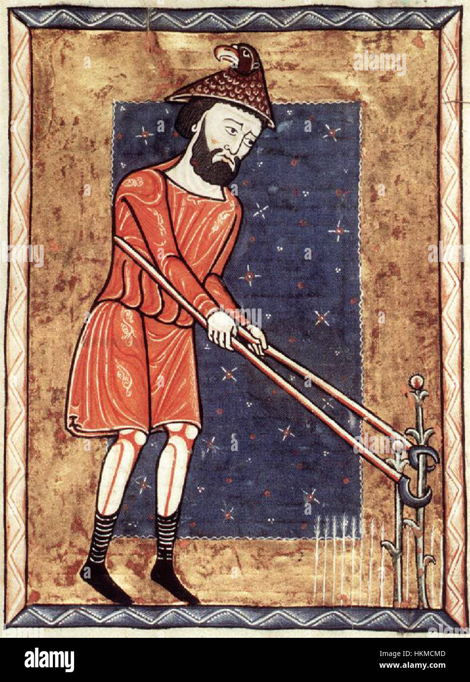 This 12th-century painting, often referred to as 'Weeding,' illustrates ...