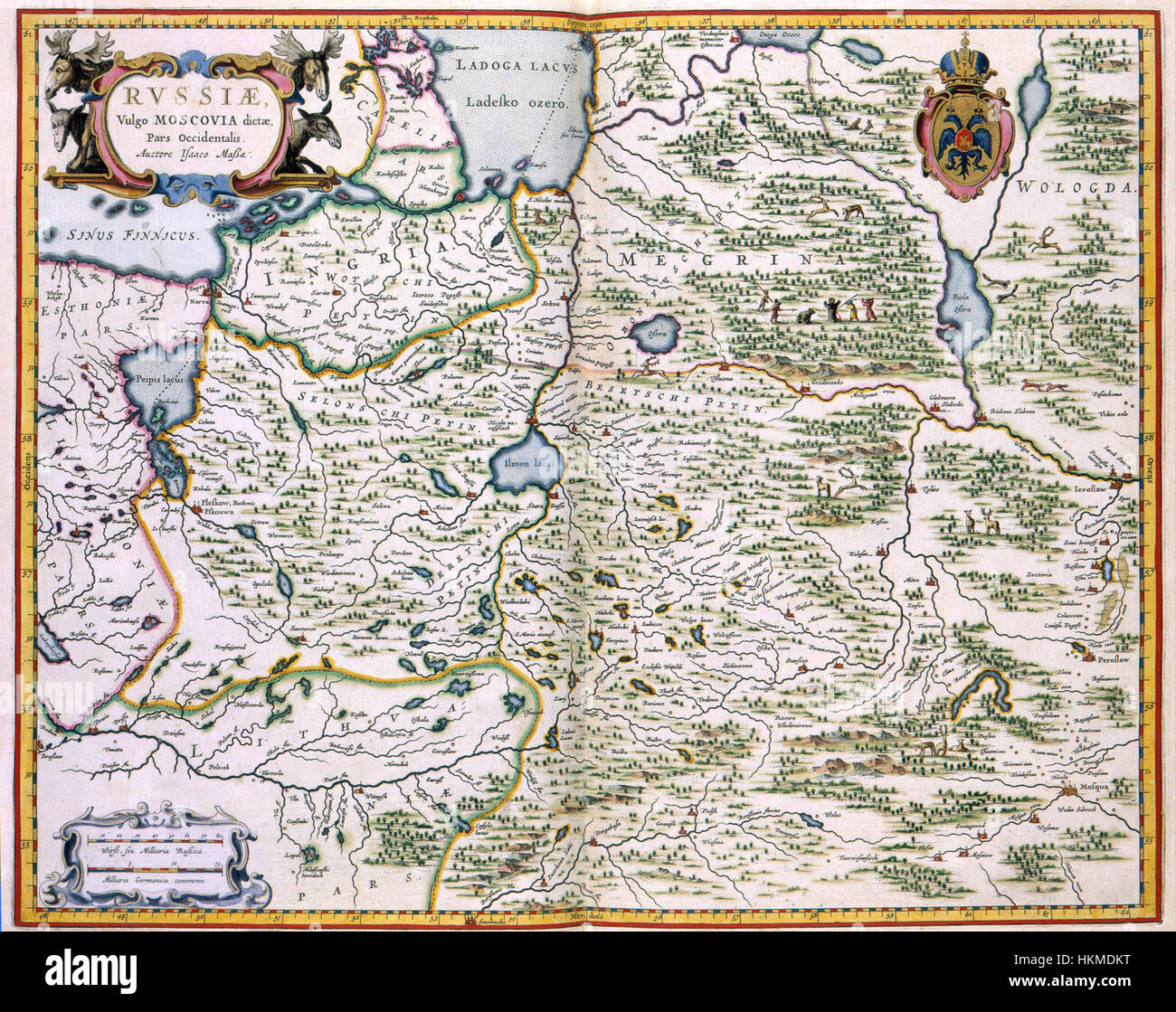 Atlas map of russia hi-res stock photography and images - Alamy