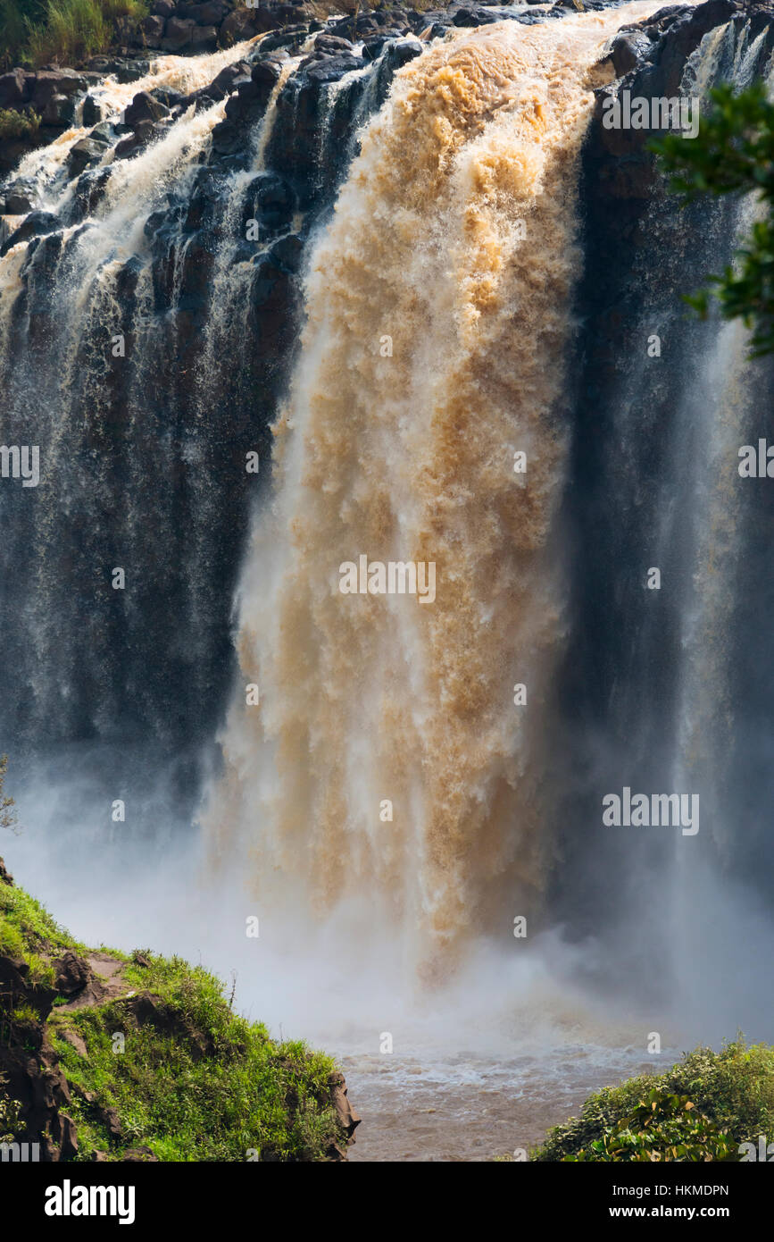 Blue Nile Falls, Bahir Dar, Ethiopia Stock Photo