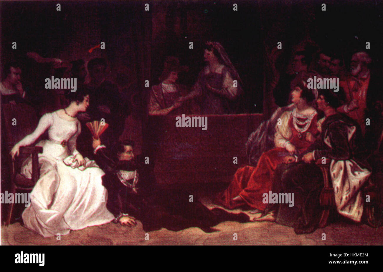 Hamled An artistic portrayal of Act III from Shakespeare's Hamlet, featuring ...