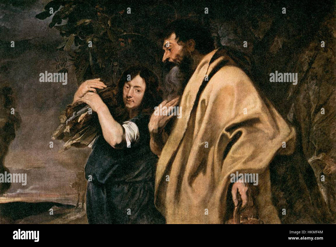 Abraham isaac painting hi-res stock photography and images - Alamy