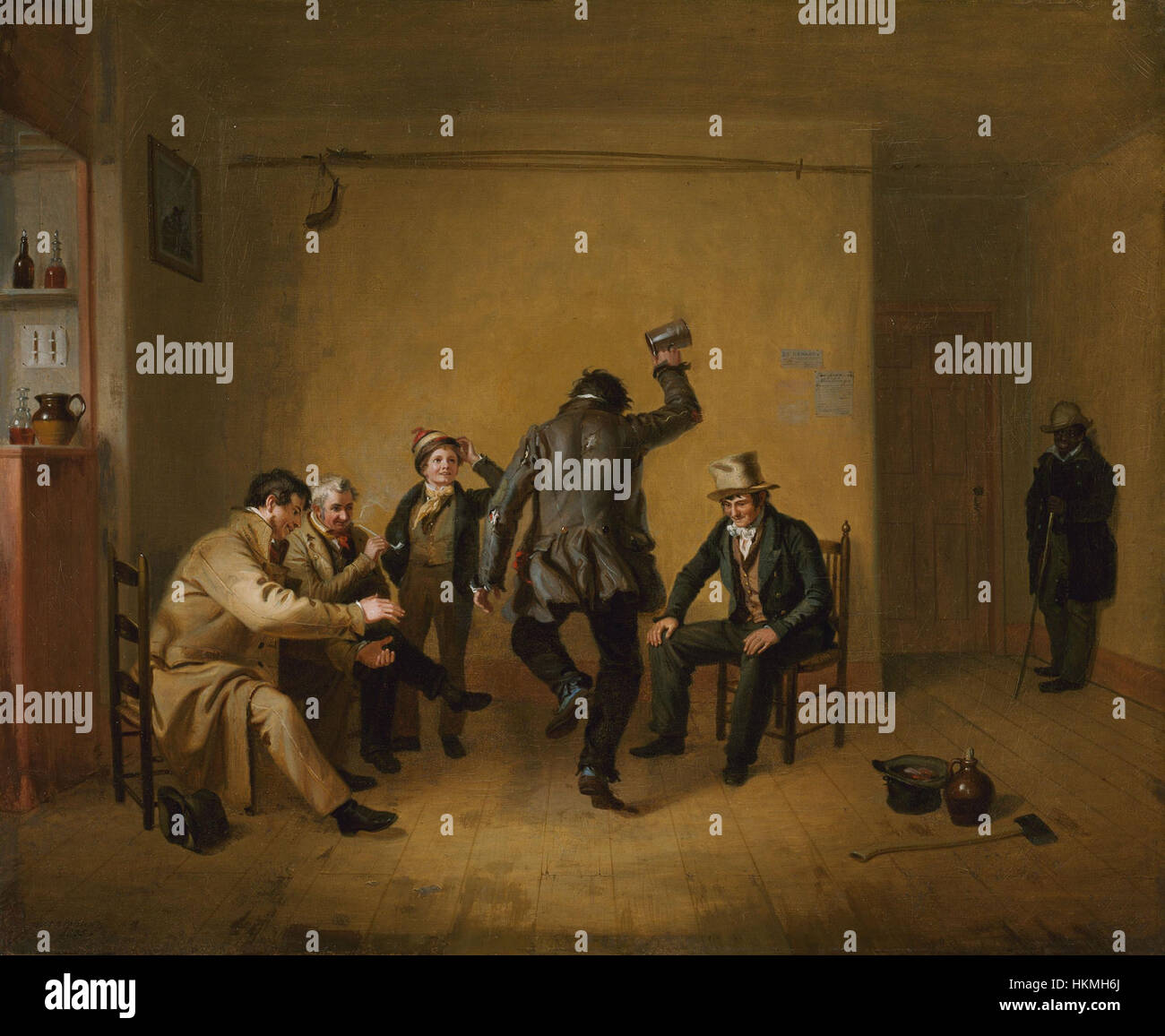 Barroom Scene, William Sidney Mount, 1835 Stock Photo Alamy